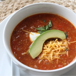 Vegetarian Tortilla Soup