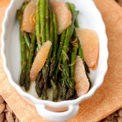 Skillet Asparagus with Grapefruit