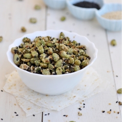 Wasabi Roasted Edamame