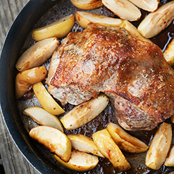 Pork Roast with Baked Apples