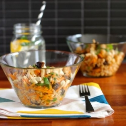 Moroccan Carrot and Chickpea Salad