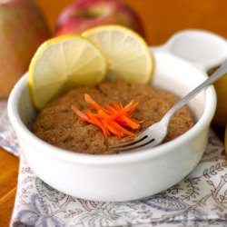 Guilt Free Carrot Cake Muffin