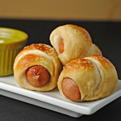 Mini Pretzel Dogs