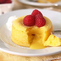 Meyer Lemon Molten Cakes