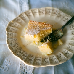 Meyer Lemon Pudding Cake