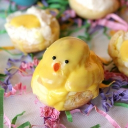 Easter Cream Puffs