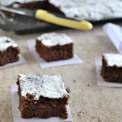 Eggless Choco Beet Cake