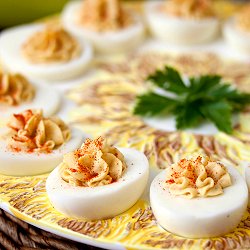 Truffled Deviled Eggs