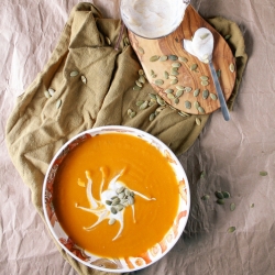 Maple Sweet Potato Soup