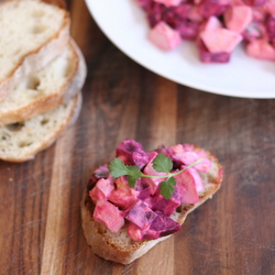 Beet and Egg Salad