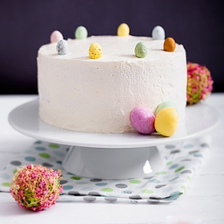 Easter Lemon & Rosewater Cake