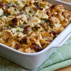 Savory Bread Pudding