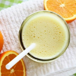 Orange Yogurt Drink