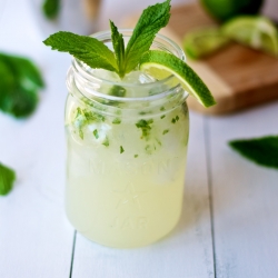 Tequila Mint Limeade Cocktail