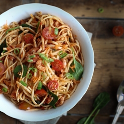 Shrimp Linguine