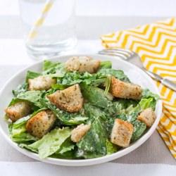 Caesar Salad w/ Homemade Croutons