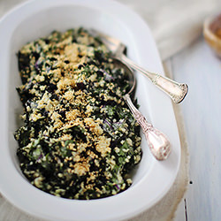 Shredded Kale + Quinoa Salad