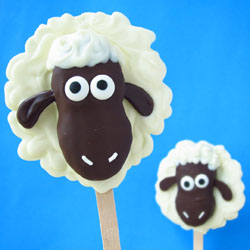 Nutter Butter Lamb Pops