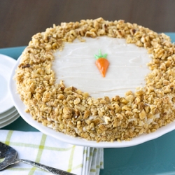 Amazing Carrot Cake (V, GF)