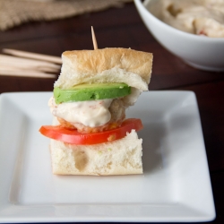 Chipotle Chicken Meatball Sliders