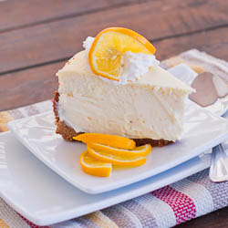 Meyer Lemon Cheesecake