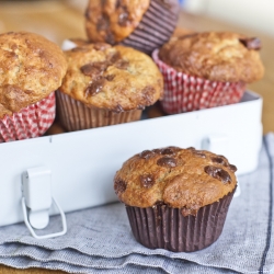 Banana and Chocolate Muffins