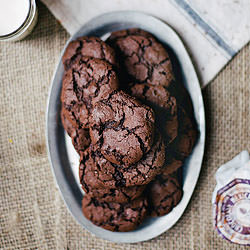 Spicy Double Chocolate Cookies