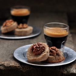 Buckwheat Cookies with Walnuts