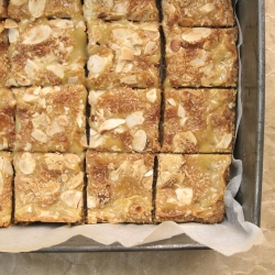 White Chocolate Almond Squares