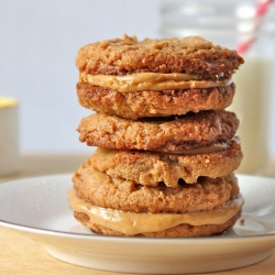 Peanut Butter Sandwich Cookies