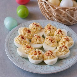 Easy Cottage Cheese Deviled Eggs