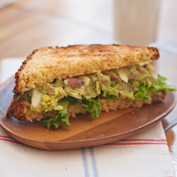 Bacon Avocado Egg Salad Sandwiches