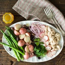 Nicoise Potato Salad with Tuna