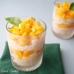 Coconut Rice Pudding Parfait