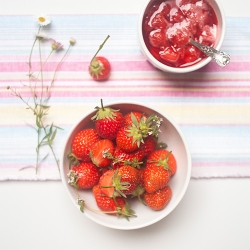 Strawberry Elderflower Fool