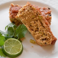 Mexican Turkey Meatloaf