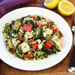 Greek Chicken Quinoa