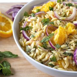 Citrus-Herb Orzo Salad