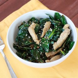 Pork and Greens Stir Fry