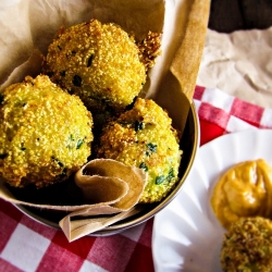 Broccoli Cheddar Hushpuppies