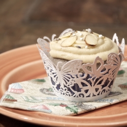 Almond Lavender Cupcakes