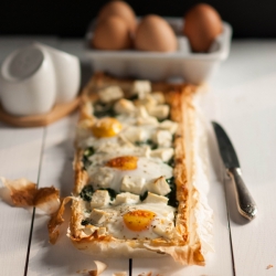 Spinach and Egg Tart