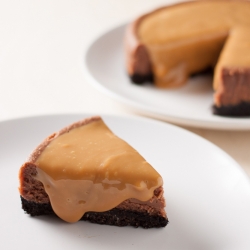 Chocolate Dulce De Leche Cheesecake