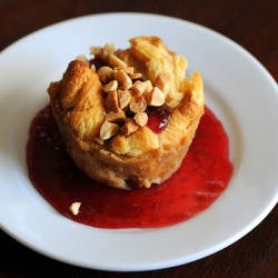 PB and J Bread Pudding