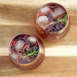 Blackberry Rosemary Punch