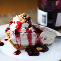 PB & Jelly Ice Cream Pie