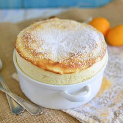 Meyer Lemon Souffle