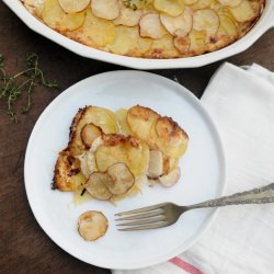 Potato Gratin with Leeks