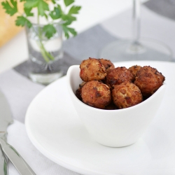 Meat and Mozzarella Bites