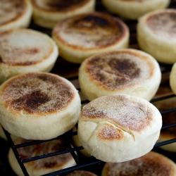 Sourdough English Muffins